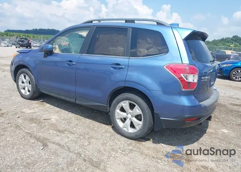2016 Subaru Forester 2.5I Limited из США, поврежденный, VIN JF2SJAHC3GH409553